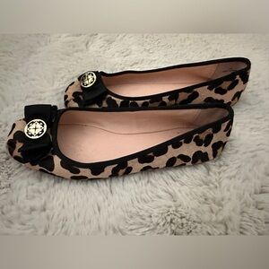 Kate Spade leopard ballet flats